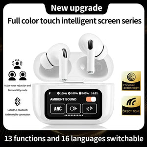 AUDÍFONOS SMART PRO CON PANTALLA TACTIL