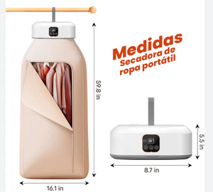 SECADOR DE ROPA PORTÁTIL